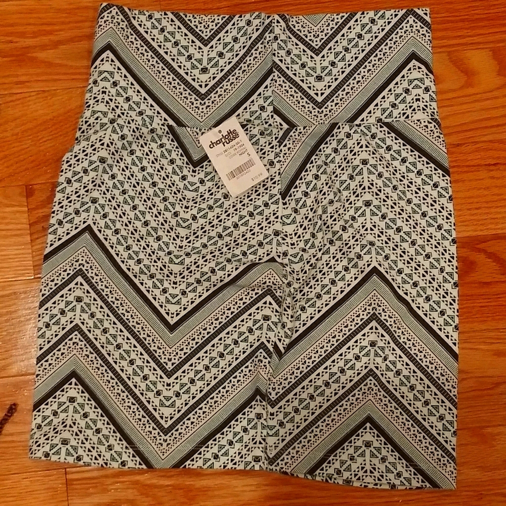 Zig Zag Mini Skirt